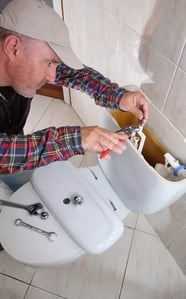 toilet leak
