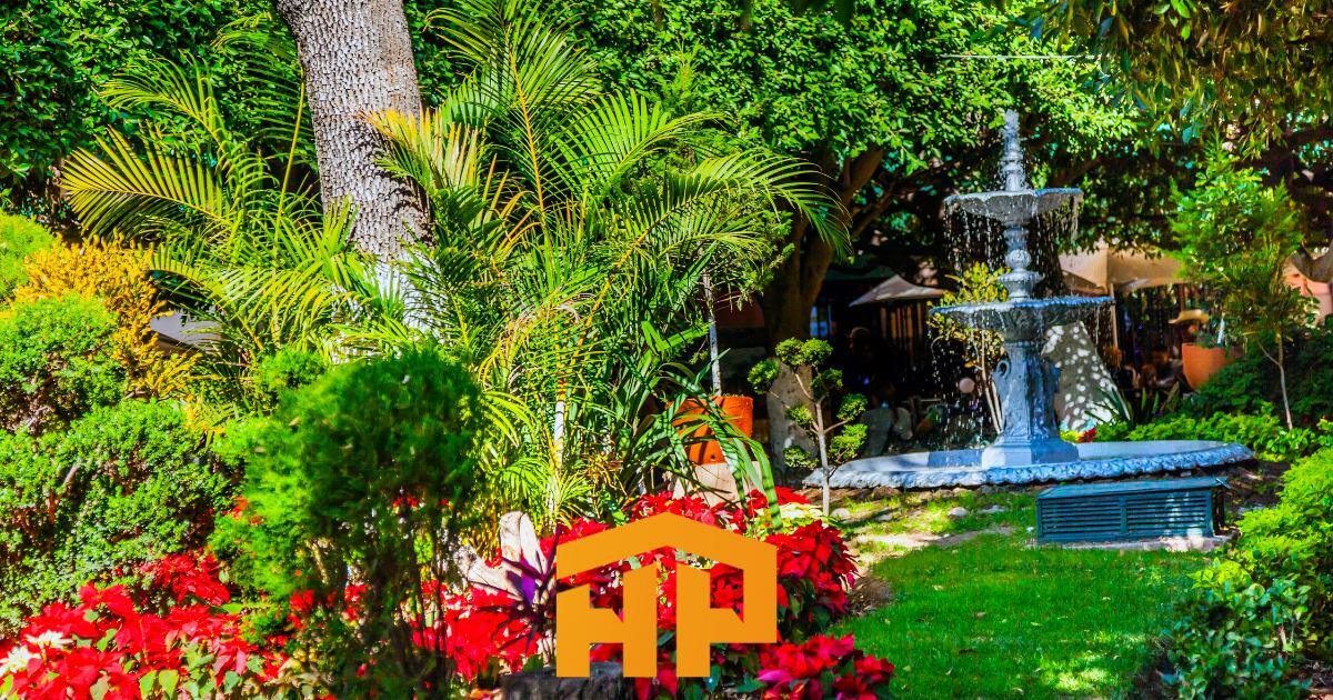 Jardín impecable en Lomas de Chapultepec, recién mantenido por los expertos en jardinería y paisajismo de HomePro